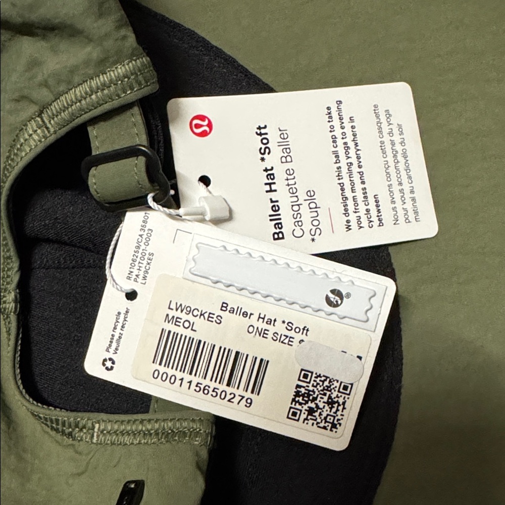 Lululemon Baller Hat II *Soft Medium Olive NWT - Picture 5 of 5